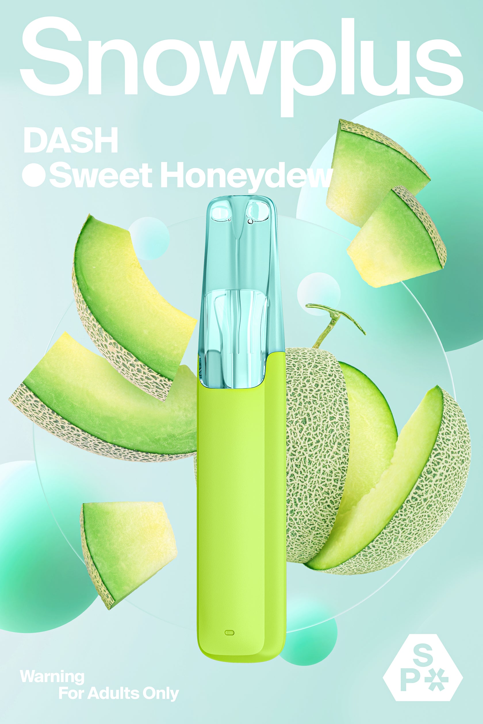 SNOWPLUS DASH 4000口哈密瓜SweetHoneydew